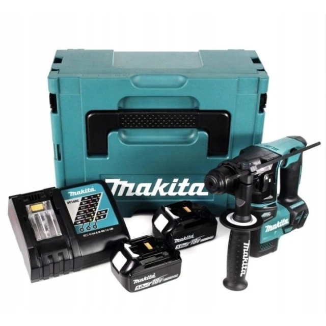 Перфоратор Makita 18V SDS+ 1,2 Дж 2x5Ah (0088381848589)