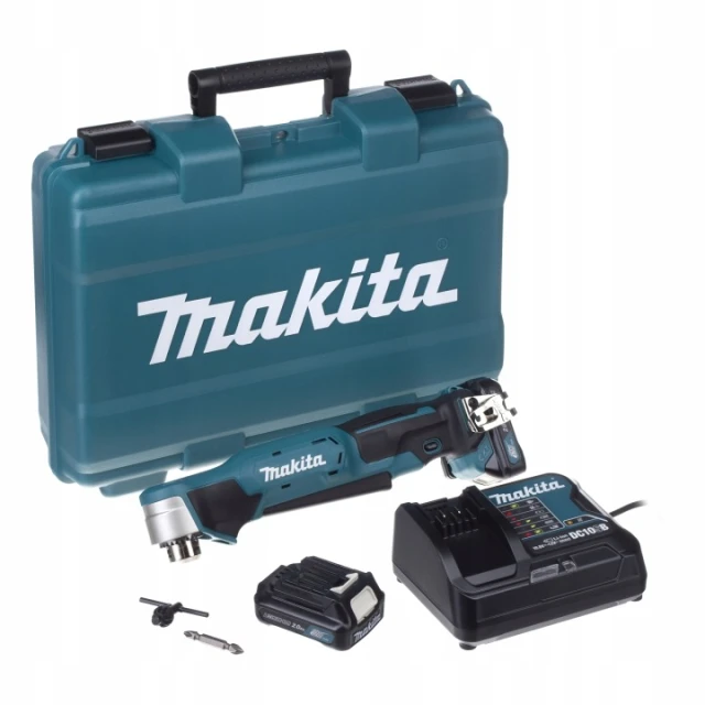 Шуруповерт Makita 12 V кутовий 2x2 Ah куфер (DA332DSAE)