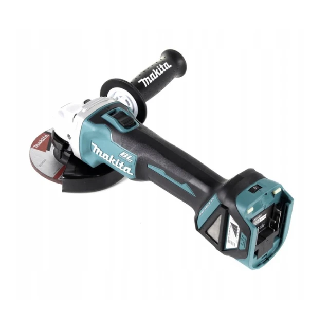 Шліфмашина кутова Makita 125 мм 18V 2x5Ah BRUSHLESS регульована (DGA511RTJ)