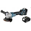 Шліфмашина кутова Makita 125 мм 18V 2x5Ah BRUSHLESS XPT регульована (0088381853620)