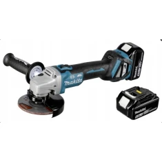 Шліфмашина кутова Makita 125 мм 18V 2x5Ah BRUSHLESS XPT регульована (0088381853620)