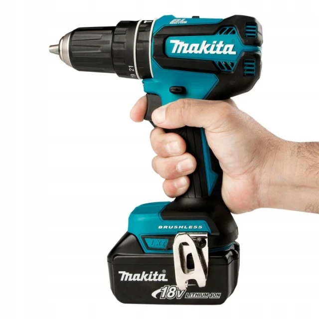 Шуруповерт ударний Makita 18V 50Nm BL XPT LXT BODY (DHP485Z)