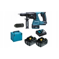 Перфоратор Makita 18V SDS+ 2.0 Дж 2x5 Ач Makpac4 (0088381876186)