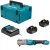 Гайковерт ударний кутовий Makita 530Nm 2x5Ah MAKPAC (DTL300RTJ)