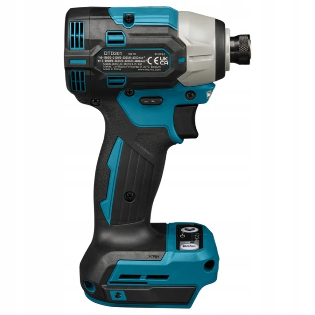 Гайковёрт ударный Makita 18V 210Nm BL в кейсе (DTD201ZJ)