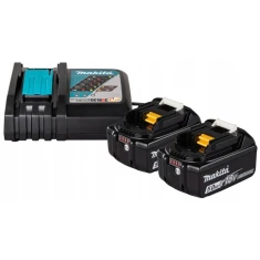 Зарядний пристрій Makita DC18RC + 2 акумулятори 5,0 Ah BL1850B (1914J6-4)