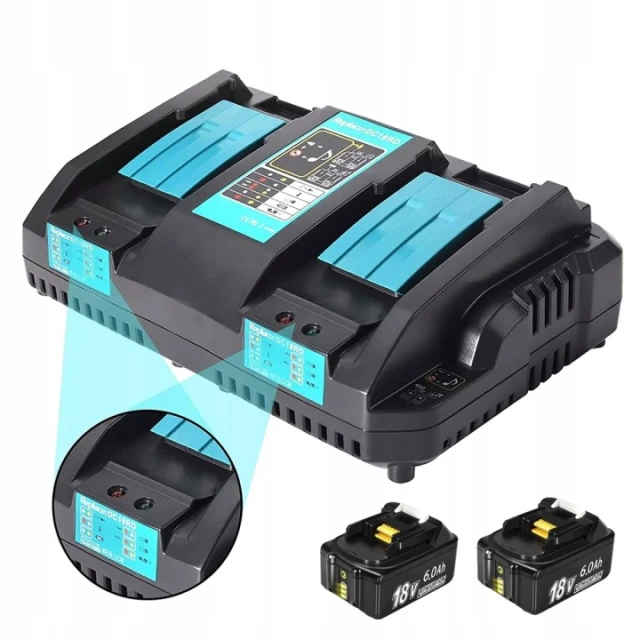 Зарядное устройство Makita DC18RC + 2 аккумулятора 5,0 Ah BL1850B (1914J6-4)