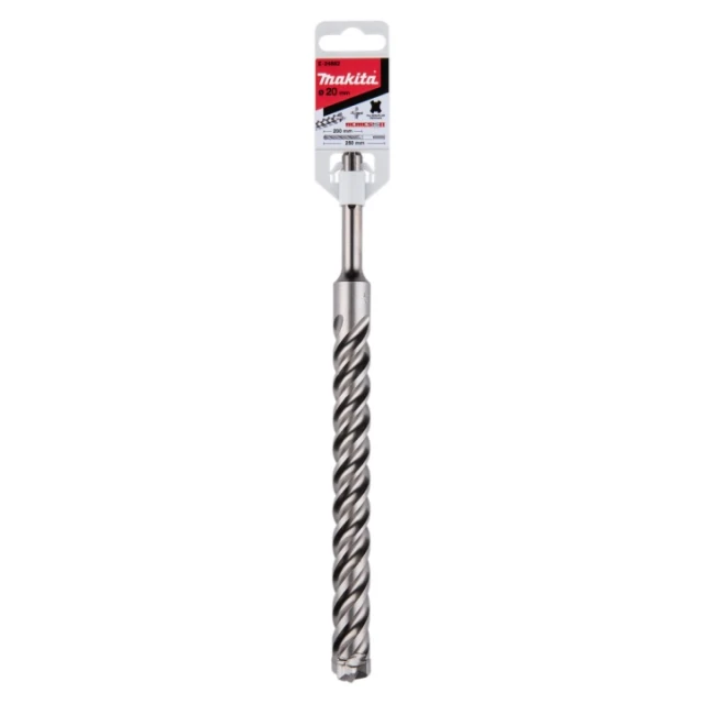 Свердло бетон Makita 20x250 SDS+ 4-ріжа 4-спіраль Nemesis (E-24882)