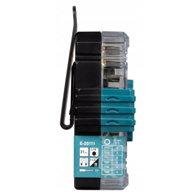 Набір бітів Makita 31 шт з тримачем (E-25111)