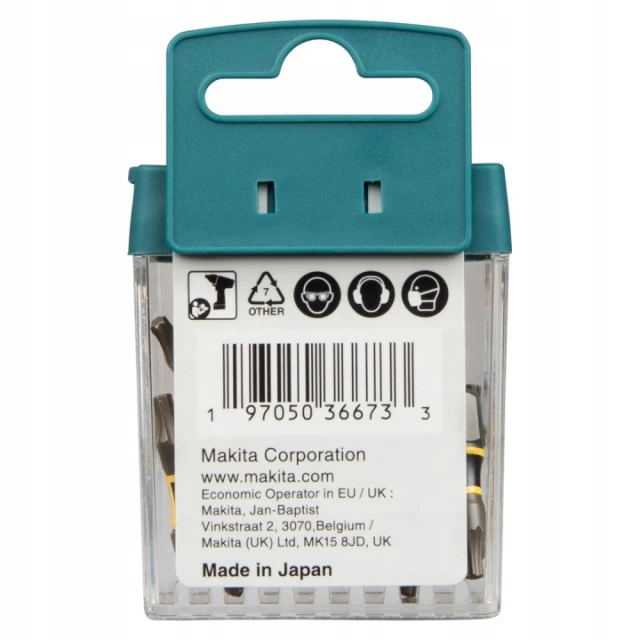 Бита ударная Makita T10 x 25 мм 15 шт (E-25937)