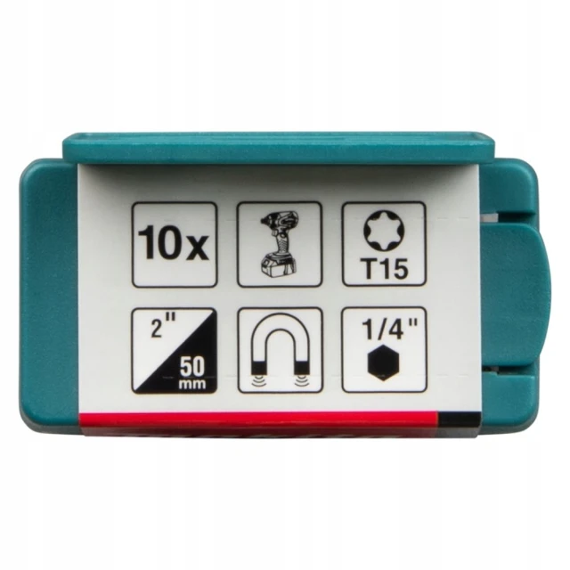 Біта ударна Makita T15 x 50 мм 10 шт (E-26026)