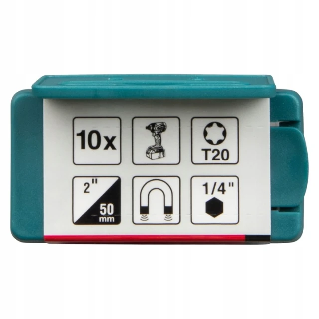 Бита ударная Makita T20 x 50 мм 10 шт (E-26032)
