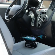 Зарядний пристрій Makita DC18SJ USB + кабель PD + адаптер ADP14 (0197050372581)