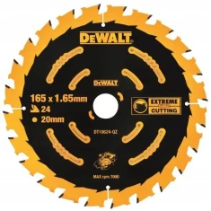 Диск пиляльний Extreme DeWALT 165x24z x20 мм (DT10624)