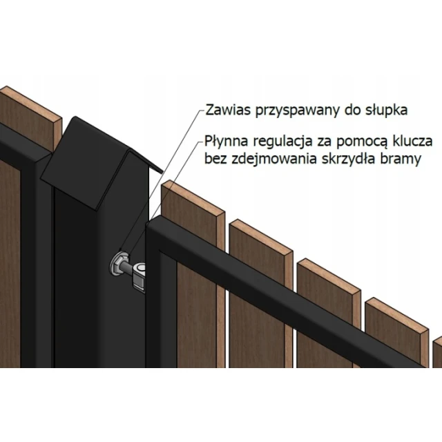 Петля регульована до зварювання IMET M-20 мм L-70 мм (0645760585949)