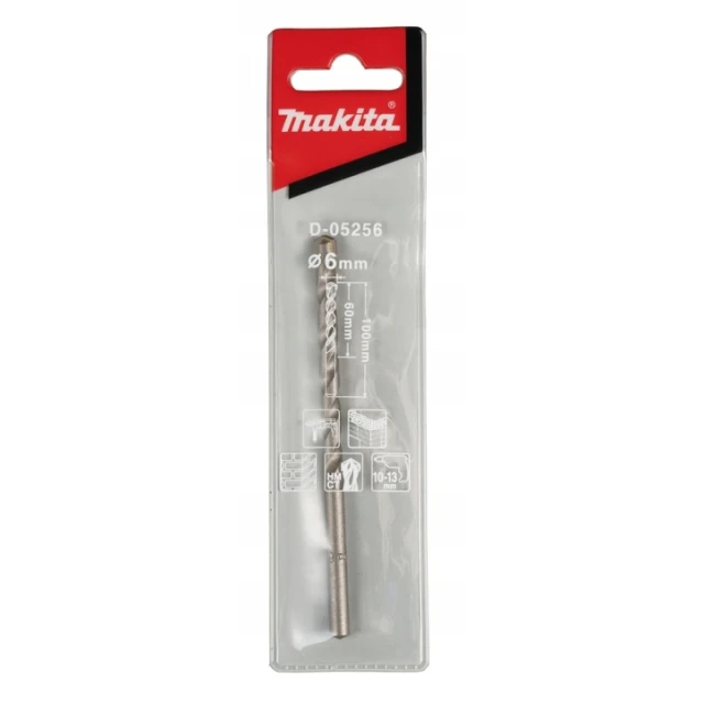 Сверло для бетона Makita 6x150 мм (D-05262)