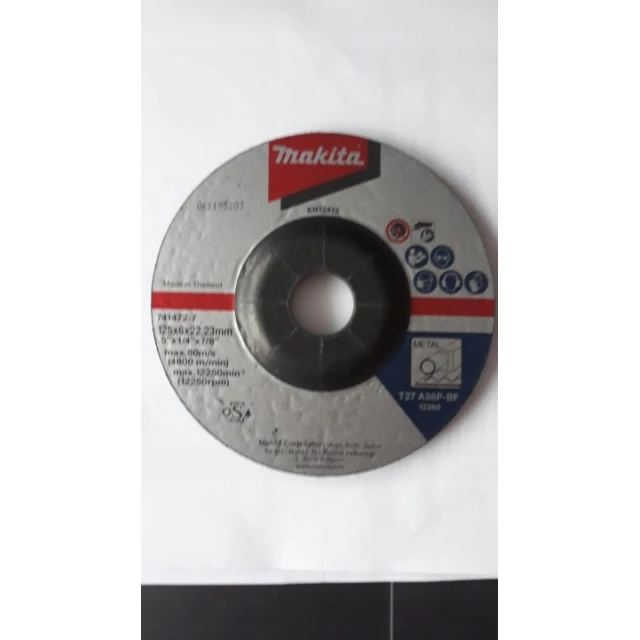 Диск для металу Makita 125x1,6 INOX (D-18823)