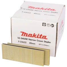 Скоби Makita 5,7x40 мм 5056 шт 18Ga для AT450H (F-33652)