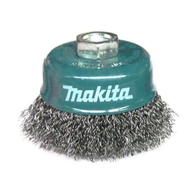Щітка дочолова Ø Makita 75 мм з дротом гофрованим M14 (D-24094)