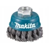 Щітка дочолова Ø Makita 75 мм з дротом плетеним M14 (D-24131)