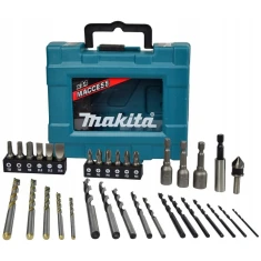 Набір бітів, свердел, головок Makita 34 шт (D-36980)