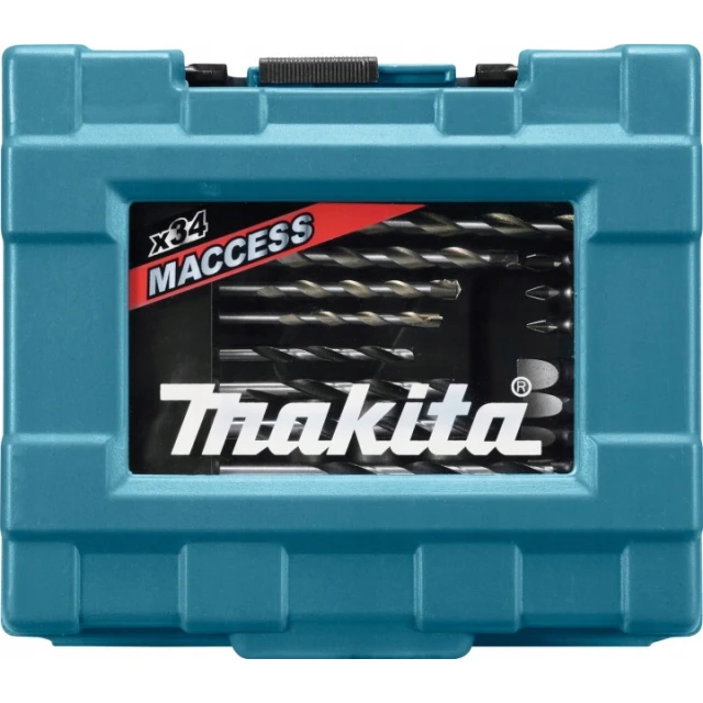 Набір бітів, свердел, головок Makita 34 шт (D-36980)