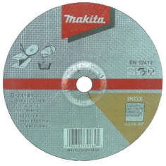 Диск шлифовальный по металлу Makita 230x6,0 A24R (B-21141)
