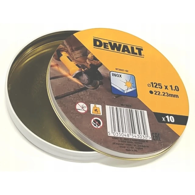 Диск для металу Makita 125x1,2 INOX 10 шт (D-18770-10)