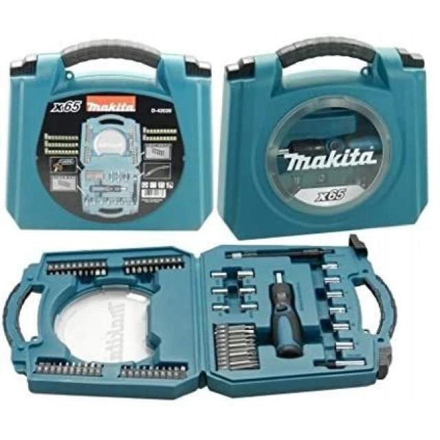 Набір бітів і головок Makita 65 шт (D-42020)