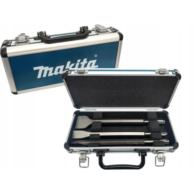 Набір зубил з ухватом SDS+ Makita L-250 мм 3 шт (D-42357)
