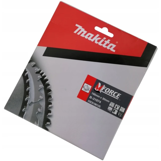 Диск пильний Makita 190x12z x30 з твердосплавними зубцями MFORCE (B-31974)
