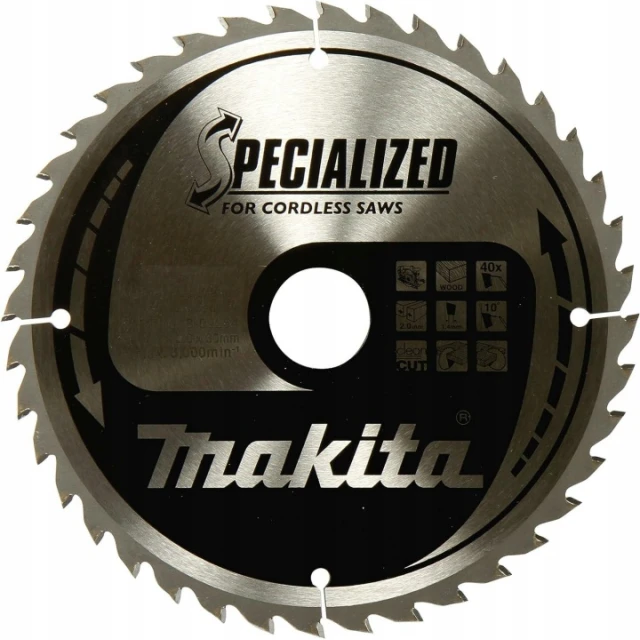 Диск пиляльний Makita 136x36z x20 для дерева (B-33635)
