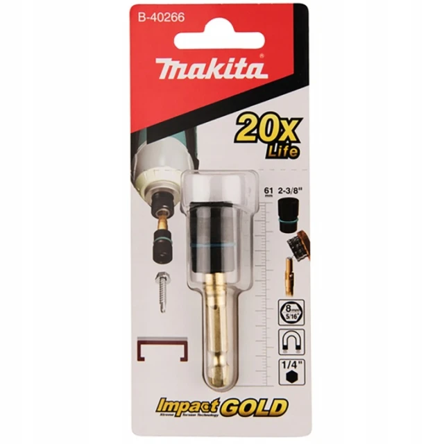 Головка магнітна Makita 8 мм L-60 мм (B-40266)