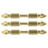Біта Makita PZ2-PZ2 x 65 мм двостороння Gold (B-45222)