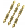 Біта Makita PZ2-PZ2 x 65 мм двостороння Gold (B-45222)