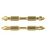 Біта Makita PZ3-PZ3 x 90 мм двостороння Gold (B-45266)