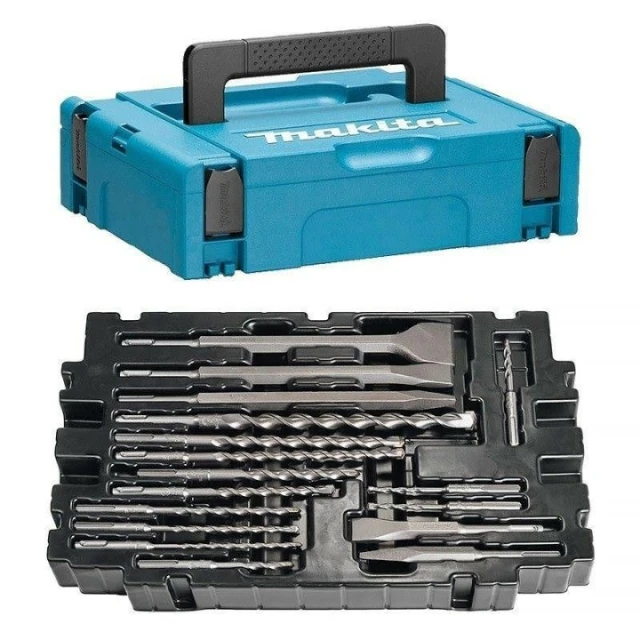 Набір Свердла і зубила SDS+ MAKPAC Makita 17 шт (B-53877)