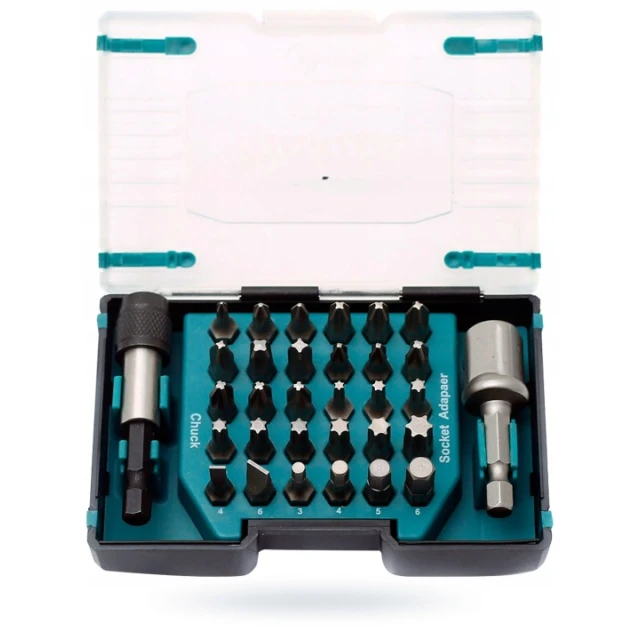 Набір бітів і головок Makita 32 шт (D-65084)