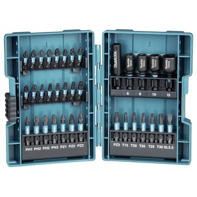 Набор битов и головок Makita 35 шт Impact Black (B-66880)