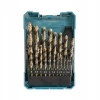 Набір свердел по металу Makita 1-10 мм 19 шт HSS-CO (D-67561)
