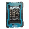Набір свердел по металу Makita 1-10 мм 19 шт HSS-FORCE (D-67583)