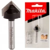 Фреза для пазів V-подібна Makita 6 мм 19x47,9 мм 90° (D-68177)