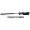 Напилок плаский Makita 150 мм з кутником (D-70998)