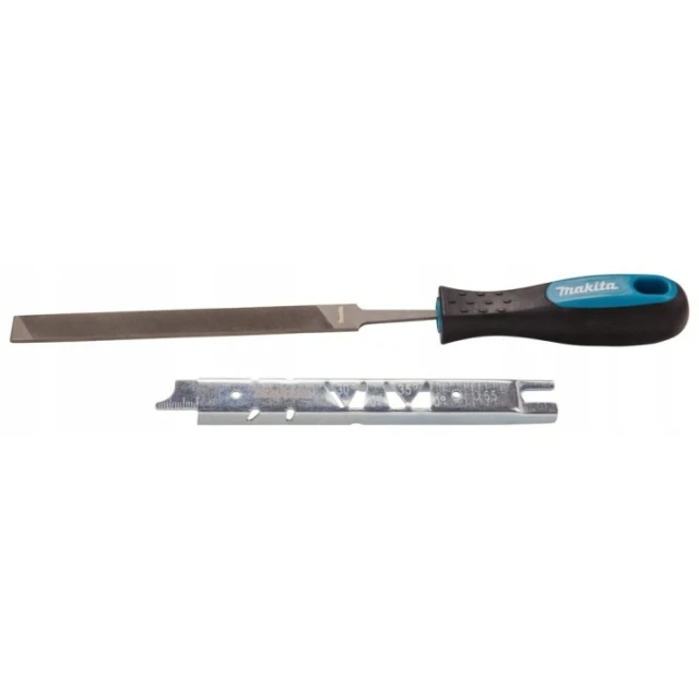 Напилок плаский Makita 150 мм з кутником (D-70998)