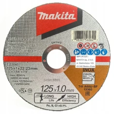 Диск для металла Makita 125x1,0 INOX LONG LIFE (E-03040)