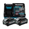 Зарядний пристрій Makita DC40RA + 2 акумулятори BL4040 4Ah (191L77-9)