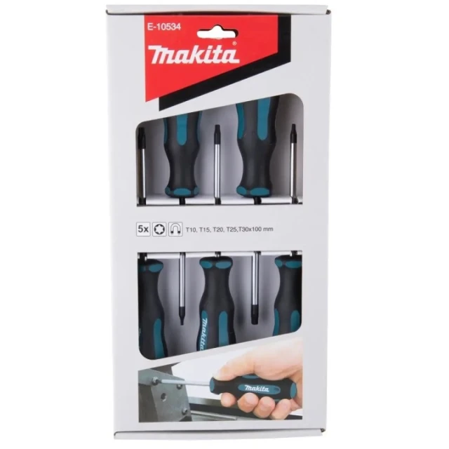 Набор отверток Makita 5 шт (E-10534)
