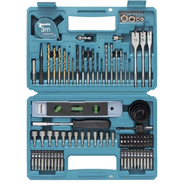 Набір бітів, свердел, головок Makita 102 шт (E-10730)