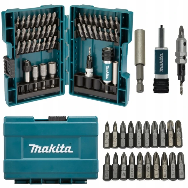Набор бит и головок Makita 47 шт (D-73461)