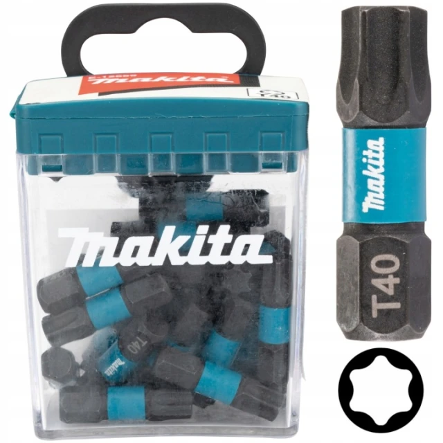 Біта ударна Makita T40 x 25 мм 25 шт (E-12669)